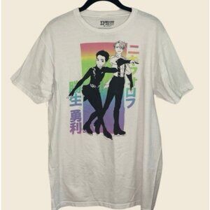Yuri on Ice!!! Crunchyroll Hot Topic Graphic T-Shirt Men’s Size L